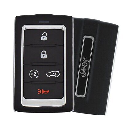 2021-2023 Jeep Grand Cherokee / Wagoneer / 5-Button Smart Key / PN: 68469565AA / M3NWXF0B1 / OEM REFURB 2021-2023 Jeep Grand Cherokee / Wagoneer / 5-Button Smart Key / PN: 68469565AA / M3NWXF0B1 / OEM REFURB